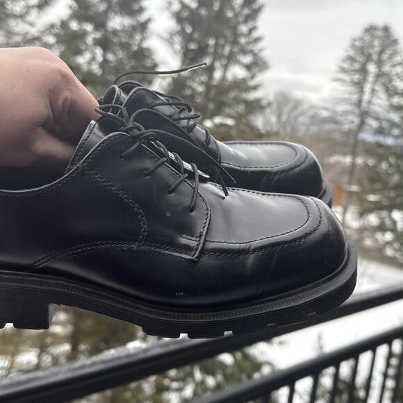The Original Dr. Martens Shoes Oxford MADE IN ENGLAND Black Size 5 8782 Leather main image 7